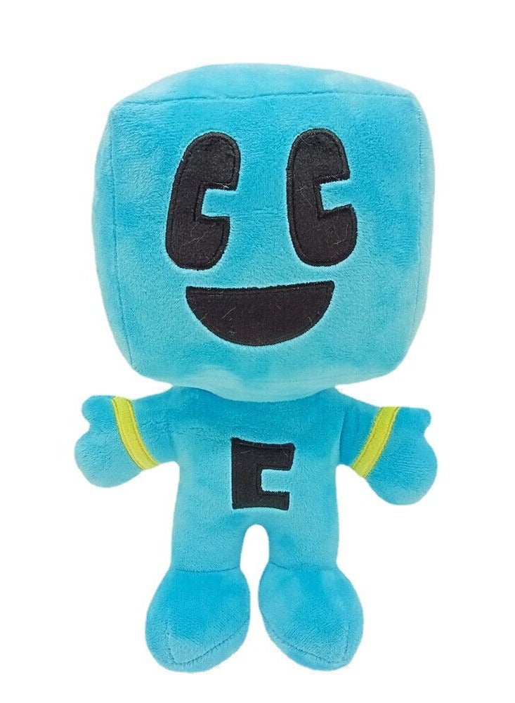 Minecraft Little Blue Man Craftee Plush Cube Master Plush Doll Toy Game Peripheral Doll Add a touch of game brightness to life 28cm - Image 1